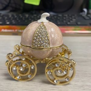 CINDERELLA PUMPKIN JEWELRY BOX